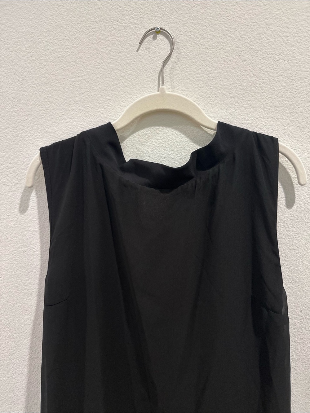 Aritzia Sleeveless Black Maxi Shift Dress - Picture 2 of 6